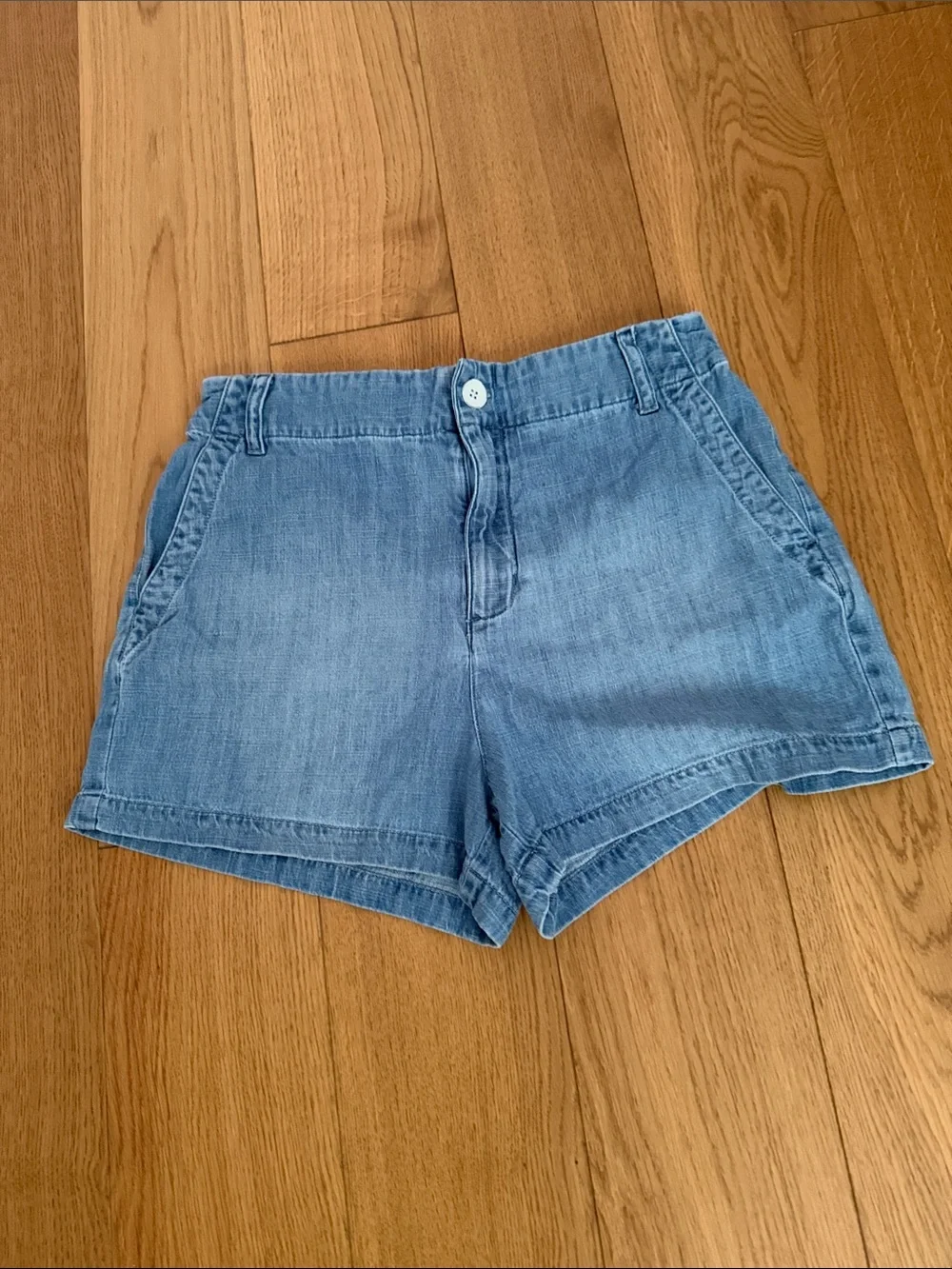 Bella Dahl Light Blue Denim Shorts